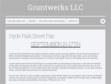 Tablet Screenshot of gruntwerks.net